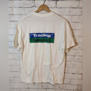 Vintage Y2K Trading Spaces TLC t-shirt Large
